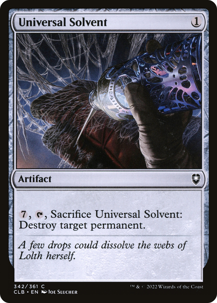 Universal Solvent [Commander Legends: Battle for Baldur's Gate] | Grognard Games