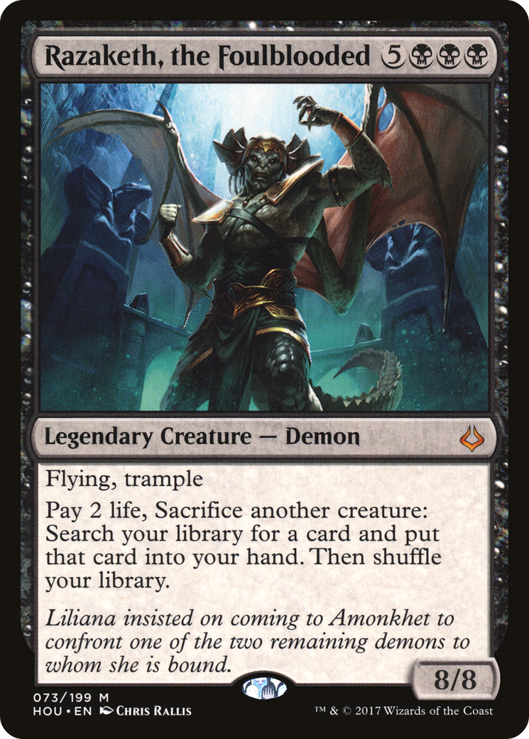 Razaketh, the Foulblooded [Hour of Devastation] | Grognard Games