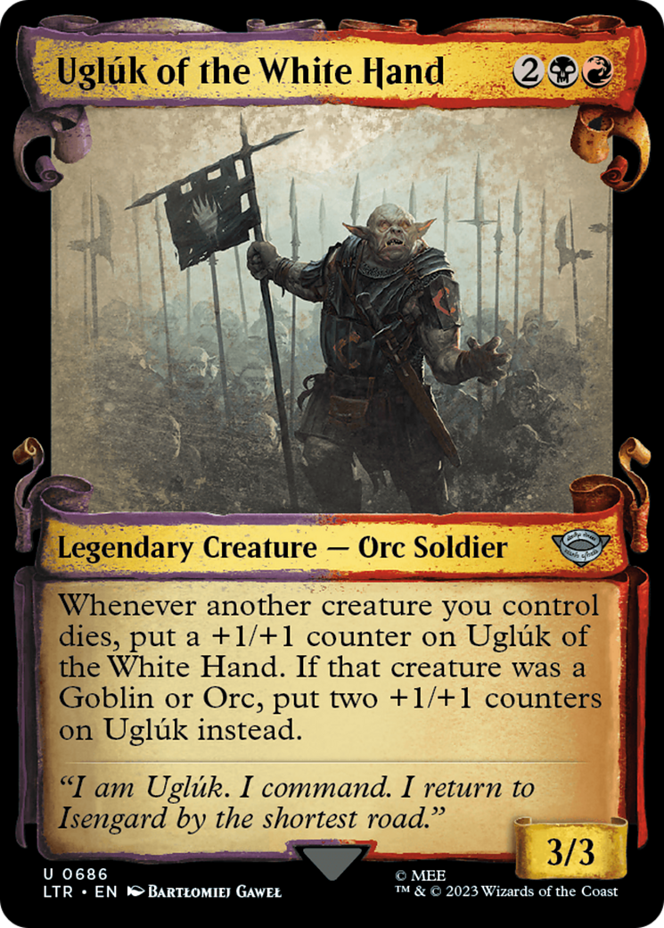Ugluk of the White Hand [The Lord of the Rings: Tales of Middle-Earth Showcase Scrolls] | Grognard Games