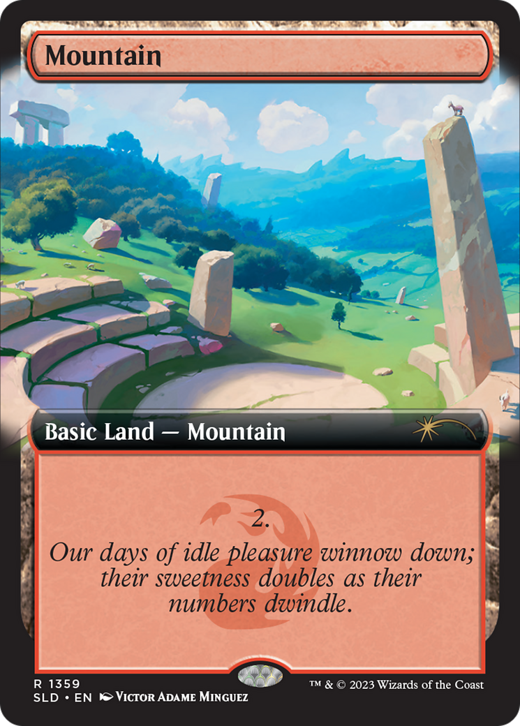Mountain (1359) [Secret Lair Drop Series] | Grognard Games
