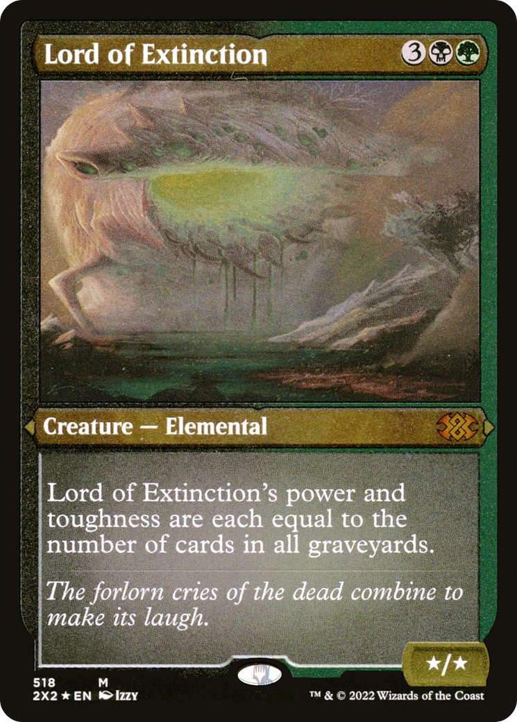 Lord of Extinction (Foil Etched) (2X2-518) - Double Masters 2022 Foil | Grognard Games