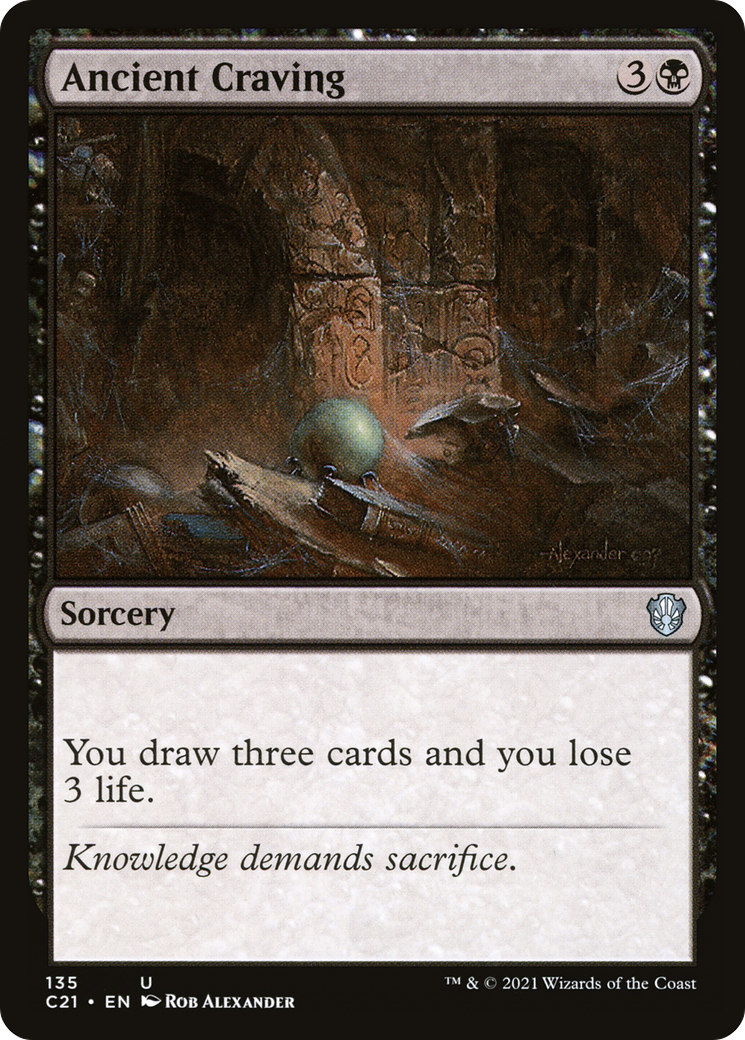 Ancient Craving [Commander 2021] | Grognard Games