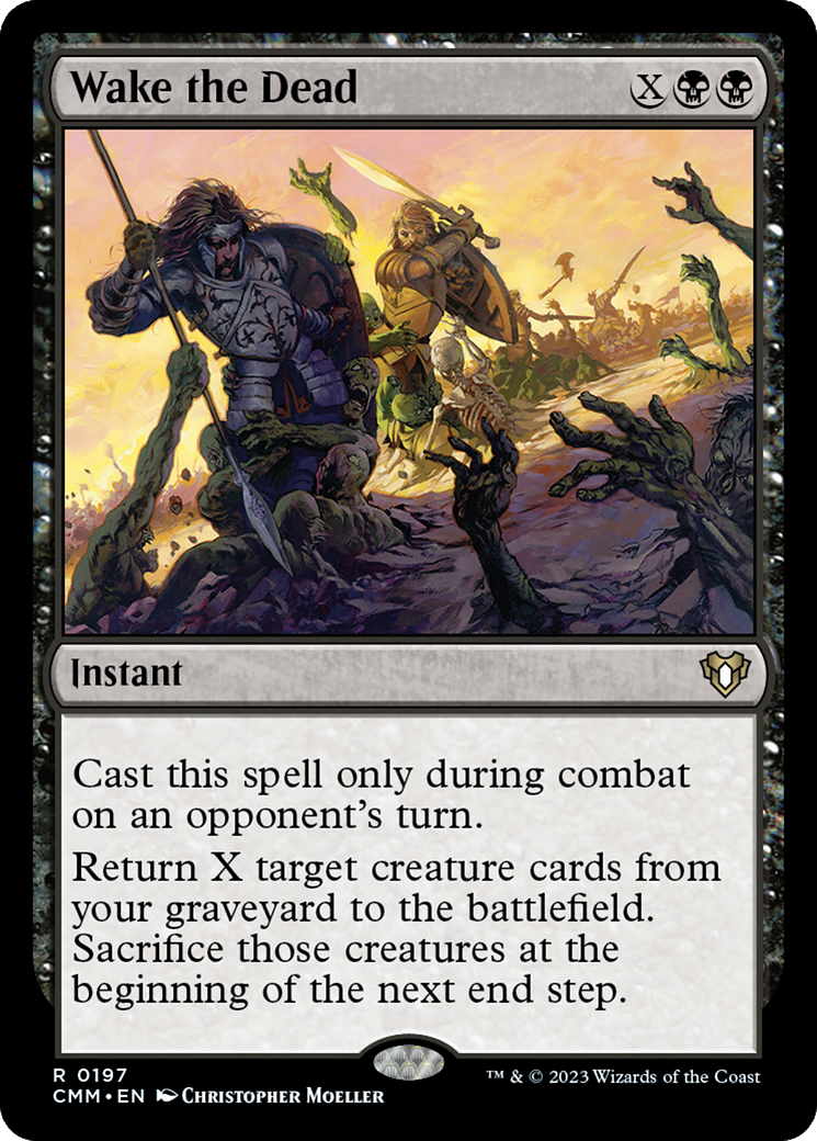 Wake the Dead [Commander Masters] | Grognard Games