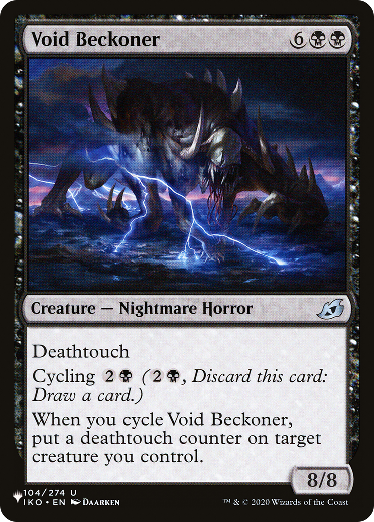 Void Beckoner [The List Reprints] | Grognard Games