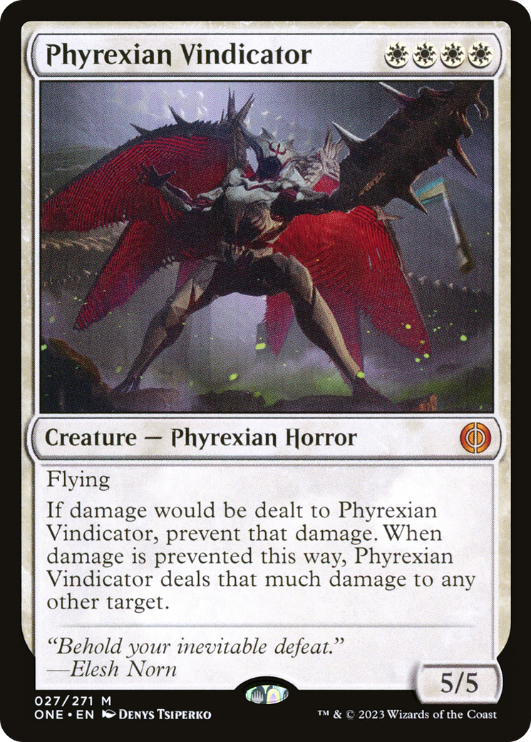 Phyrexian Vindicator [Phyrexia: All Will Be One] | Grognard Games