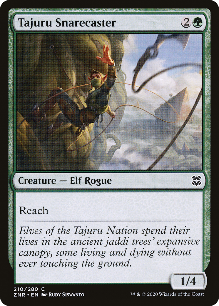Tajuru Snarecaster [Zendikar Rising] | Grognard Games