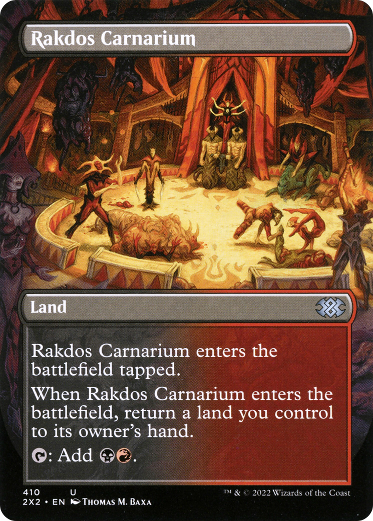 Rakdos Carnarium (Borderless Alternate Art) [Double Masters 2022] | Grognard Games