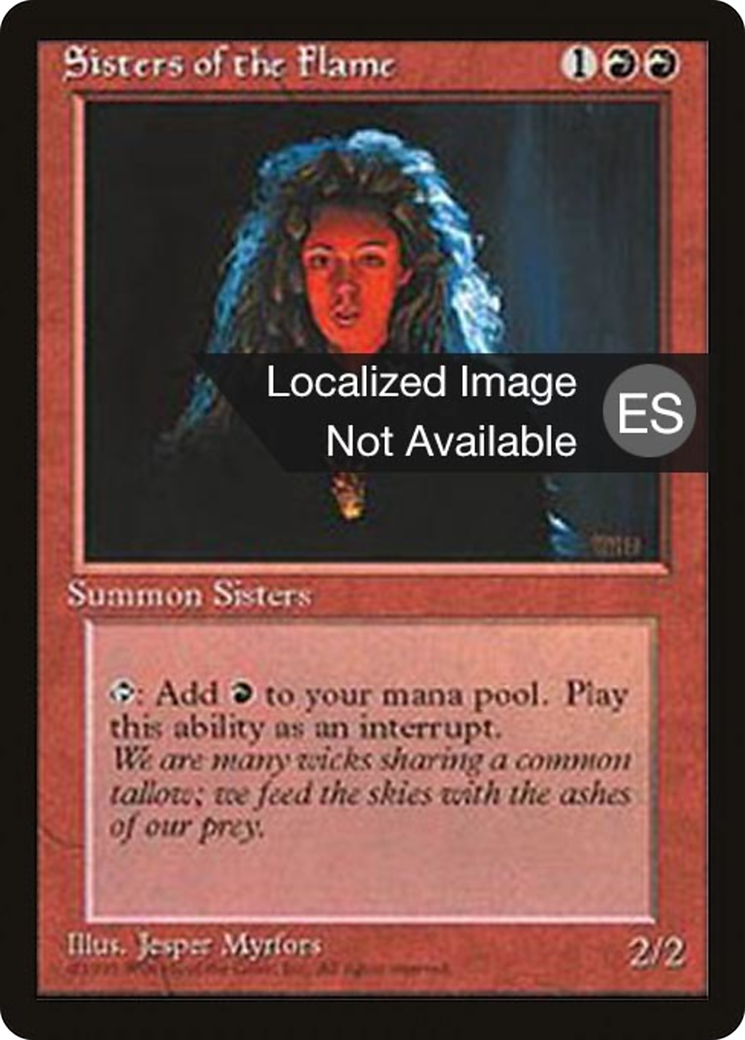 Sisters of the Flame [Fourth Edition (Foreign Black Border)] | Grognard Games