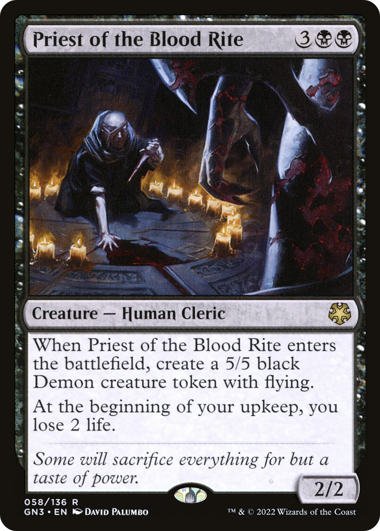 Priest of the Blood Rite [Game Night: Free-for-All] | Grognard Games