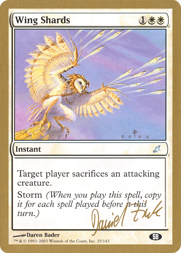 Wing Shards (Daniel Zink) (SB) [World Championship Decks 2003] | Grognard Games