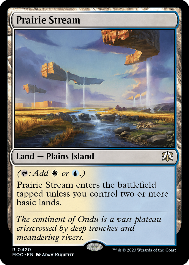 Prairie Stream [March of the Machine Commander] | Grognard Games