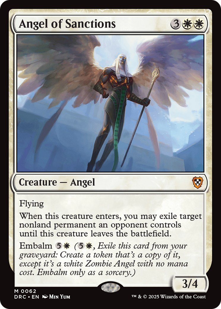 Angel of Sanctions [Aetherdrift Commander] | Grognard Games