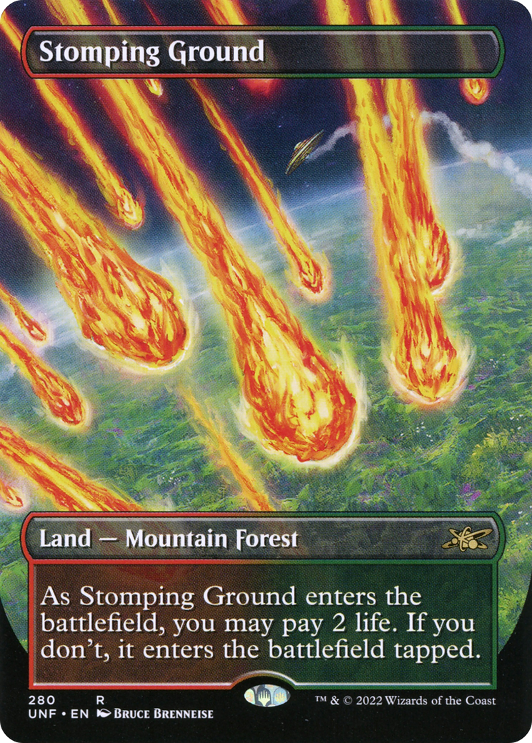 Stomping Ground (Borderless) [Unfinity] | Grognard Games