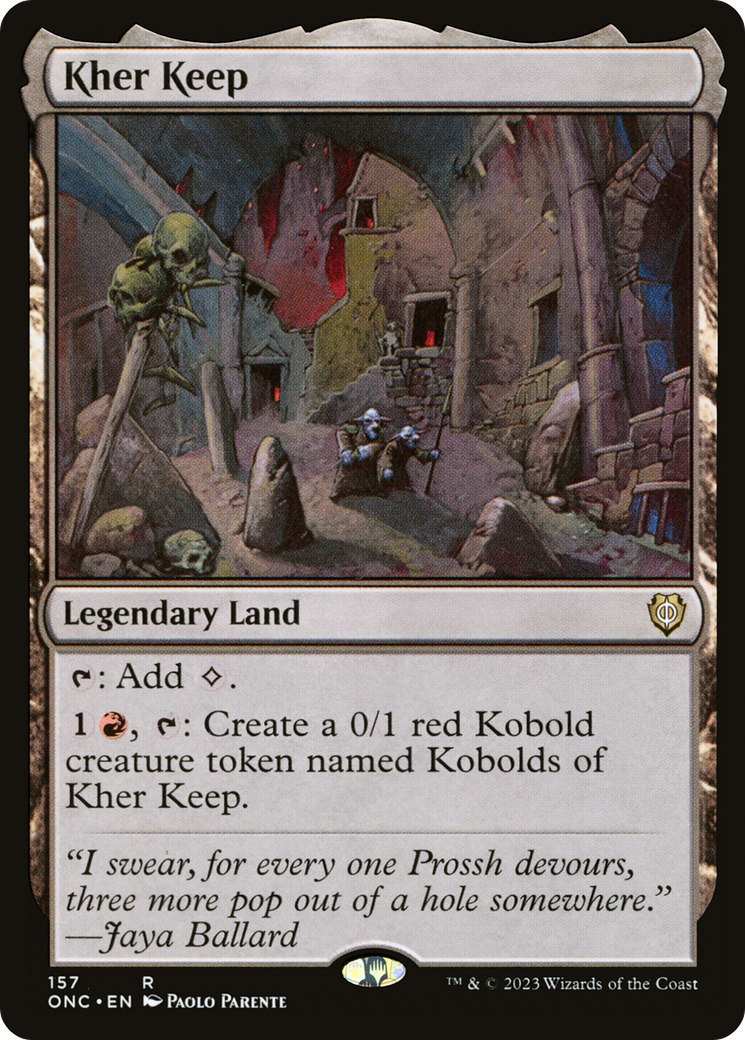 Kher Keep [Phyrexia: All Will Be One Commander] | Grognard Games