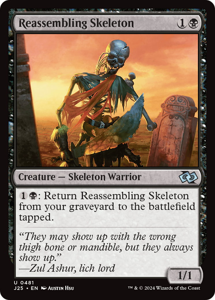 Reassembling Skeleton [Foundations Jumpstart] | Grognard Games