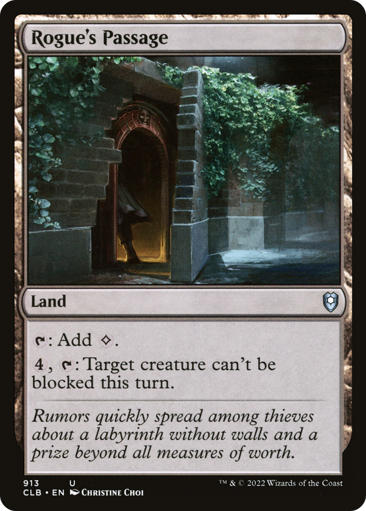 Rogue's Passage [Commander Legends: Battle for Baldur's Gate] | Grognard Games