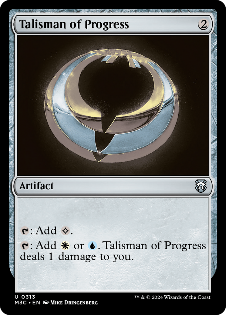 Talisman of Progress [Modern Horizons 3 Commander] | Grognard Games