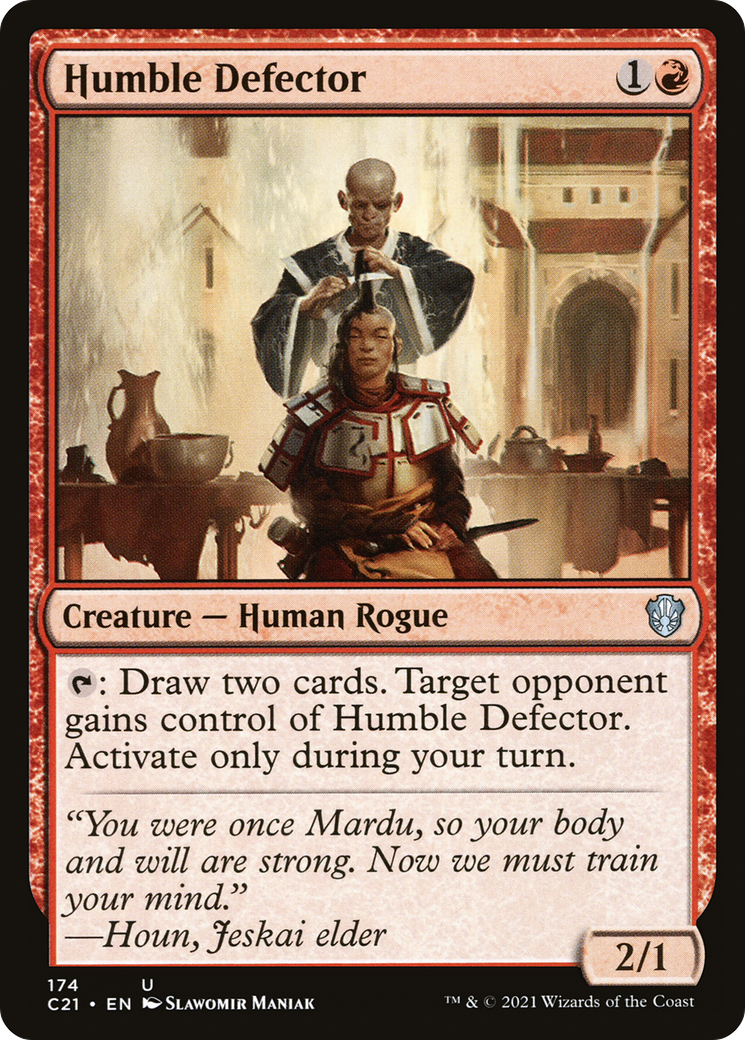 Humble Defector [Commander 2021] | Grognard Games