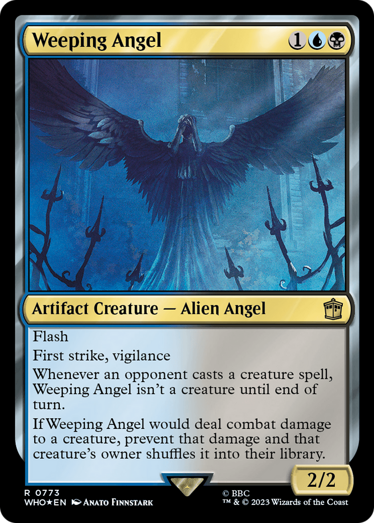 Weeping Angel (Surge Foil) [Doctor Who] | Grognard Games