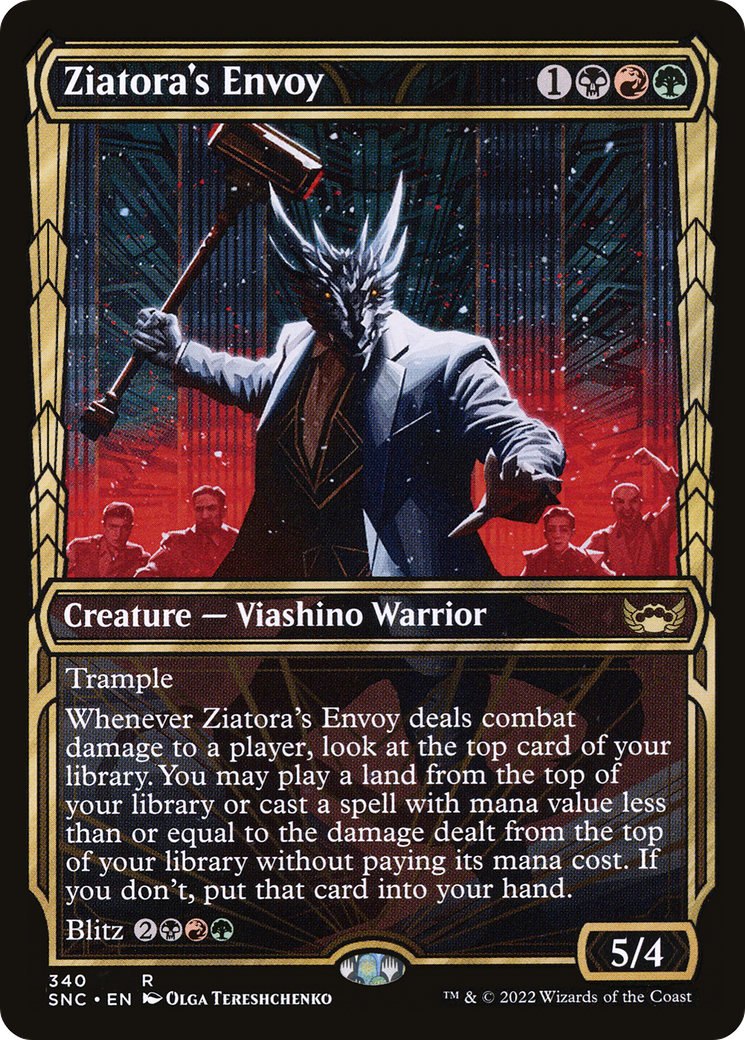 Ziatora's Envoy (Showcase Golden Age) [Streets of New Capenna] | Grognard Games