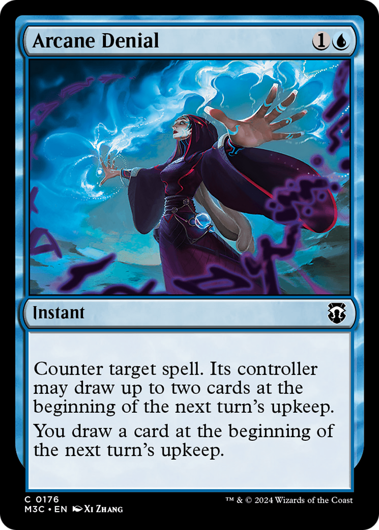 Arcane Denial (Ripple Foil) [Modern Horizons 3 Commander] | Grognard Games