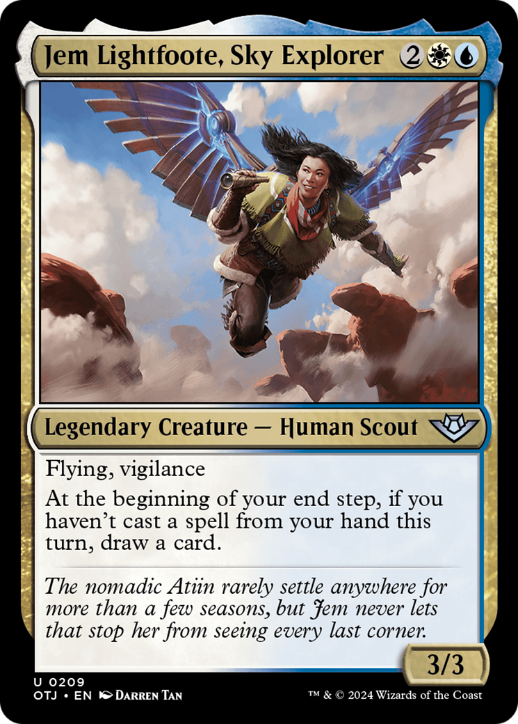Jem Lightfoote, Sky Explorer [Outlaws of Thunder Junction] | Grognard Games
