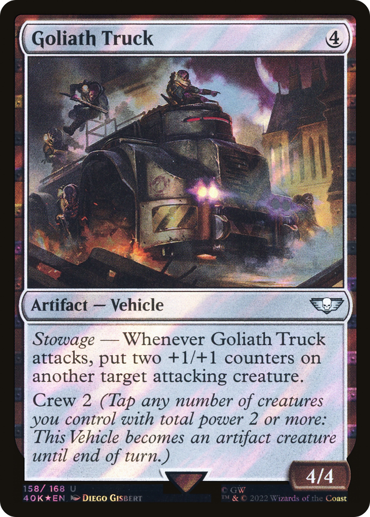 Goliath Truck (Surge Foil) [Universes Beyond: Warhammer 40,000] | Grognard Games