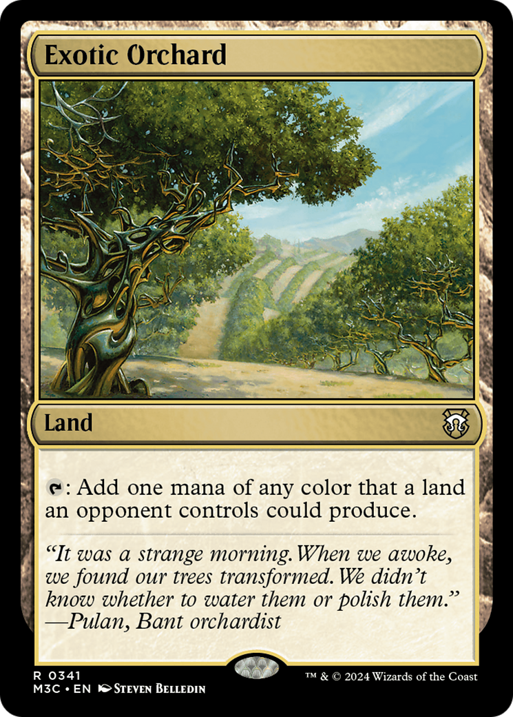Exotic Orchard (Ripple Foil) [Modern Horizons 3 Commander] | Grognard Games