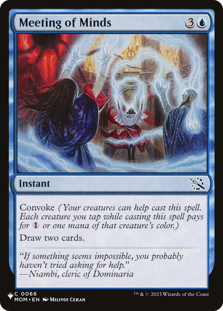 Meeting of Minds [The List] | Grognard Games