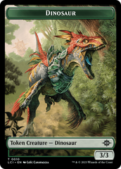 Dinosaur Egg // Dinosaur (0010) Double-Sided Token [The Lost Caverns of Ixalan Tokens] | Grognard Games