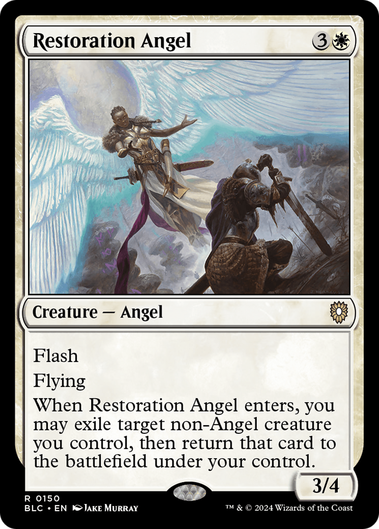 Restoration Angel [Bloomburrow Commander] | Grognard Games