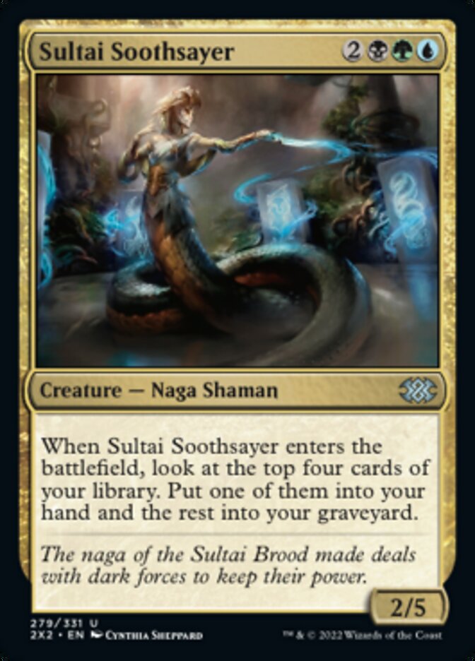 Sultai Soothsayer [Double Masters 2022] | Grognard Games