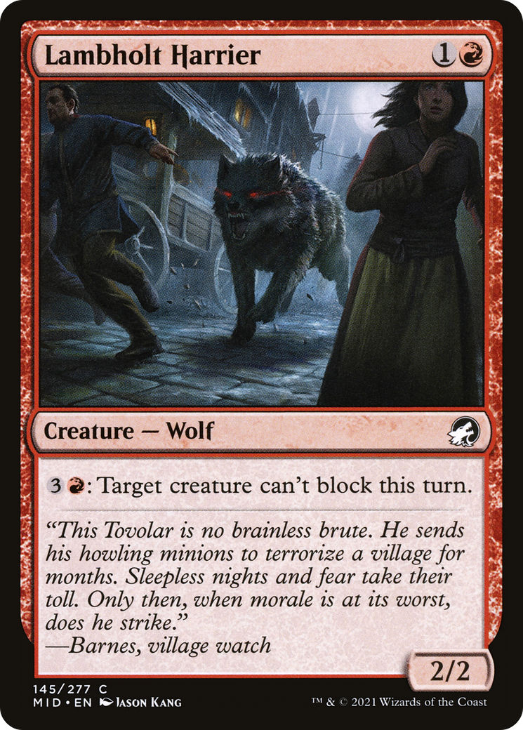 Lambholt Harrier [Innistrad: Midnight Hunt] | Grognard Games