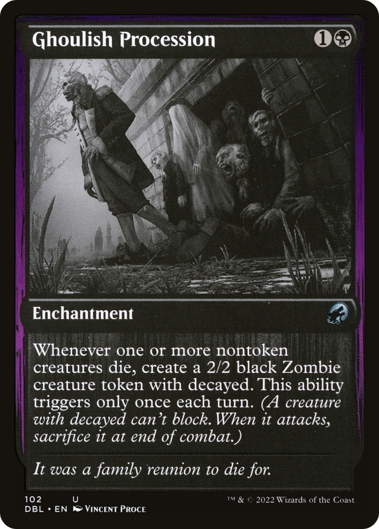 Ghoulish Procession [Innistrad: Double Feature] | Grognard Games