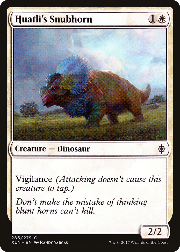 Huatli's Snubhorn (XLN-286) - Ixalan Foil | Grognard Games
