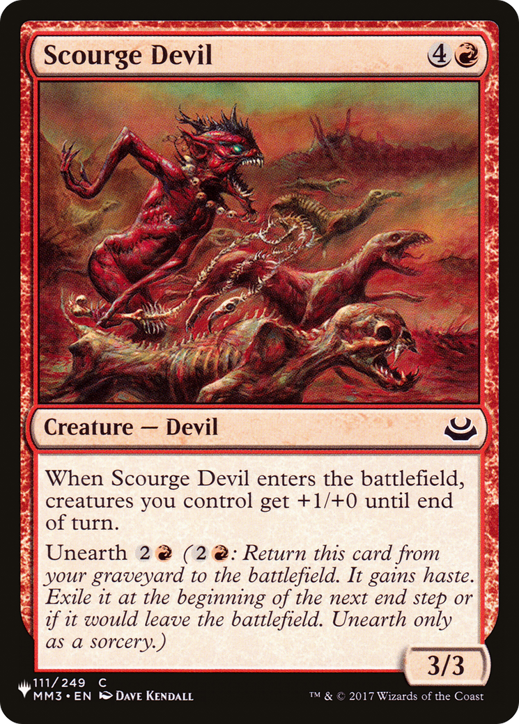 Scourge Devil [The List Reprints] | Grognard Games