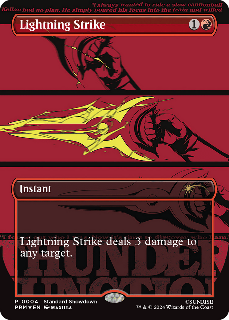 Lightning Strike [Standard Showdown Promos] | Grognard Games