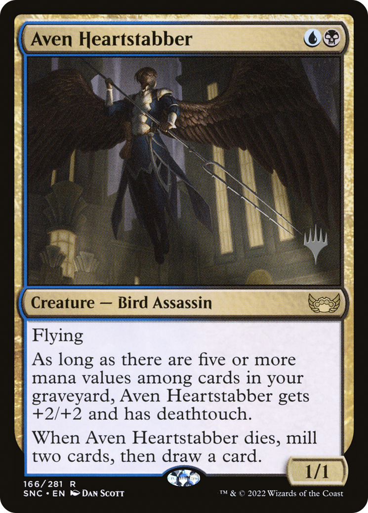 Aven Heartstabber (Promo Pack) [Streets of New Capenna Promos] | Grognard Games