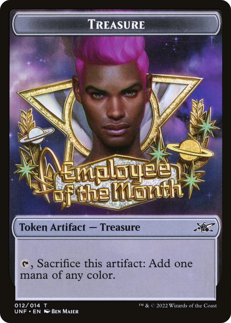 Treasure (012) Token [Unfinity Tokens] | Grognard Games