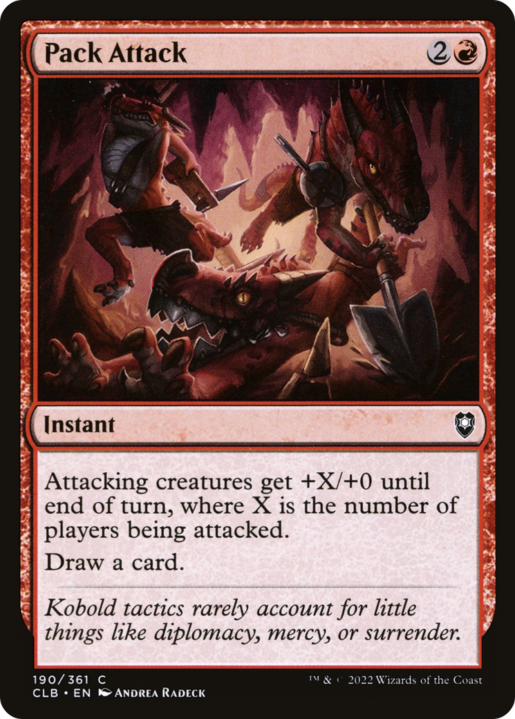 Pack Attack [Commander Legends: Battle for Baldur's Gate] | Grognard Games