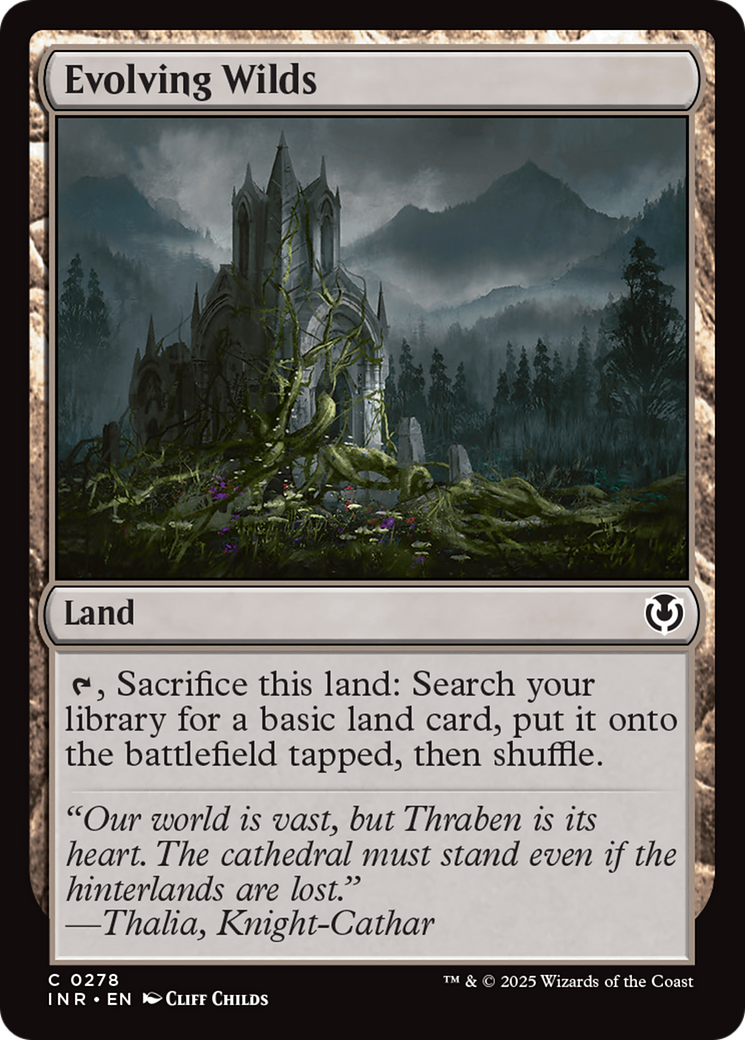 Evolving Wilds [Innistrad Remastered] | Grognard Games