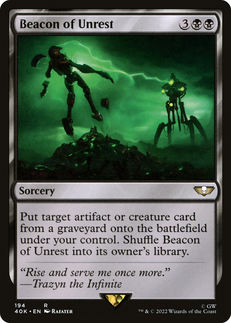 Beacon of Unrest [Universes Beyond: Warhammer 40,000] | Grognard Games
