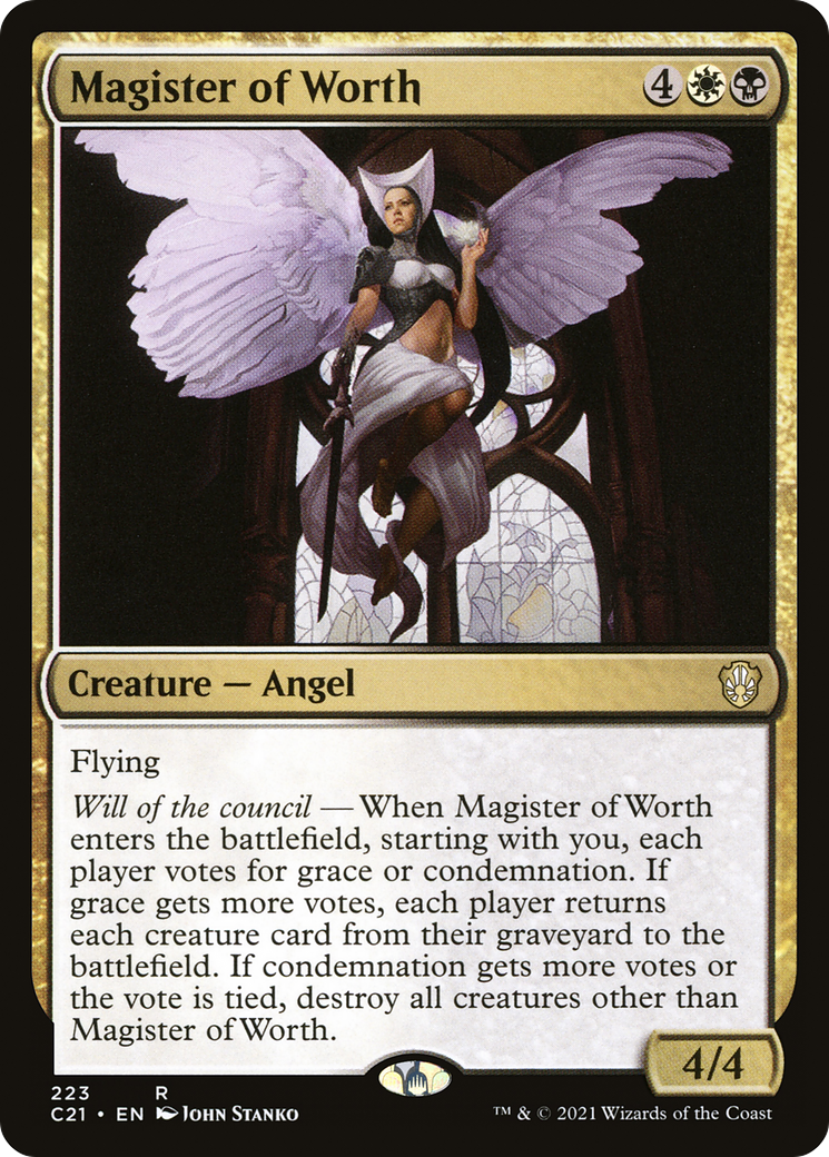 Magister of Worth [Commander 2021] | Grognard Games