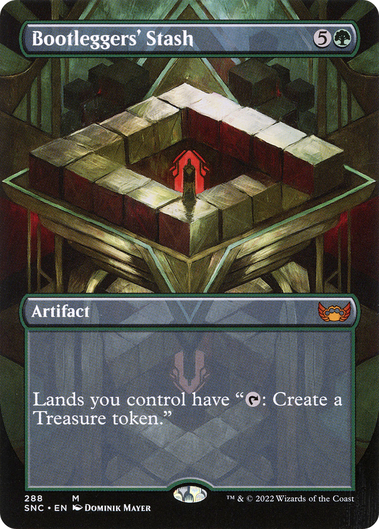 Bootleggers' Stash (Borderless Alternate Art) [Streets of New Capenna] | Grognard Games