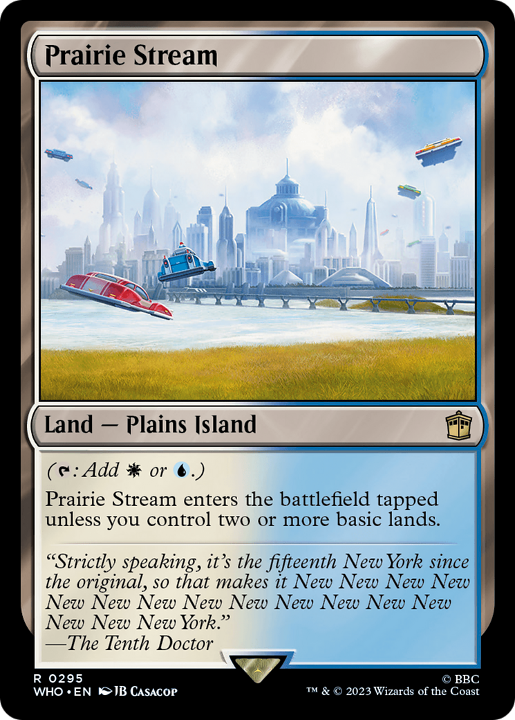 Prairie Stream [Doctor Who] | Grognard Games