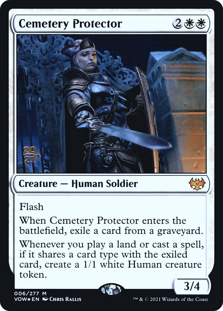 Cemetery Protector [Innistrad: Crimson Vow Prerelease Promos] | Grognard Games