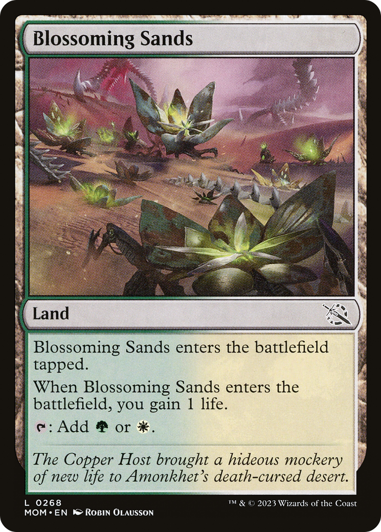 Blossoming Sands [March of the Machine] | Grognard Games