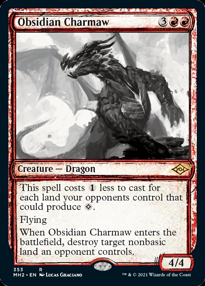 Obsidian Charmaw (Sketch) [Modern Horizons 2] | Grognard Games