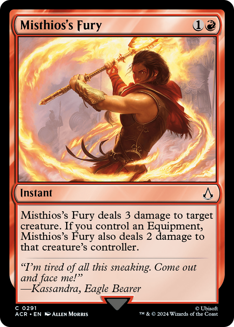 Misthios's Fury (ACR-291) - Assassin's Creed Foil | Grognard Games