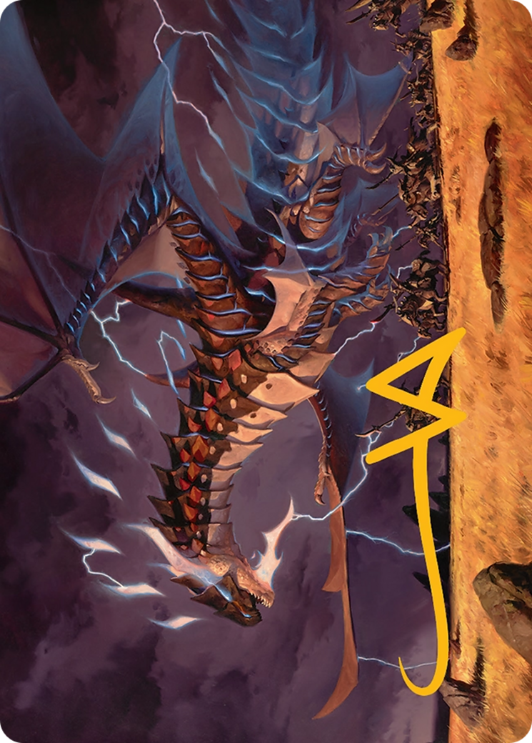 Neriv, Heart of the Storm Art Card (25/54) [Tarkir: Dragonstorm Art Series] | Grognard Games